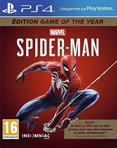 Marvel's Spider-Man - Édition Game of the Year sur PS4