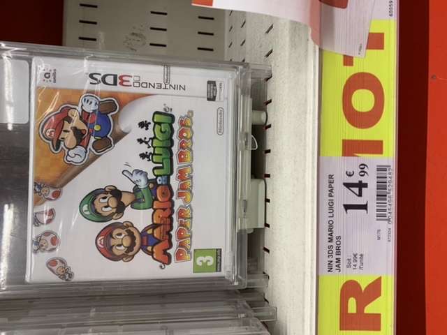 Mario & Luigi Paper Jam Bros sur Nintendo 3DS - Auchan Porte des Alpes (69)