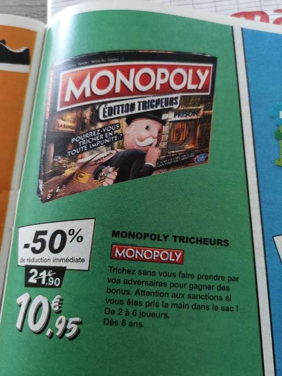 Jeu de société Monopoly Edition Tricheurs