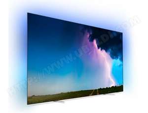 TV 55" Philips 55OLED754 - 4K UHD, OLED, Smart TV, Ambilight 3 côtés, Dolby Vision / Atmos (Via ODR de 200€)