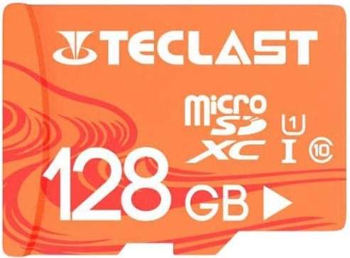 Carte mémoire SDXC Teclast Classe 10, U1 - 128 Go