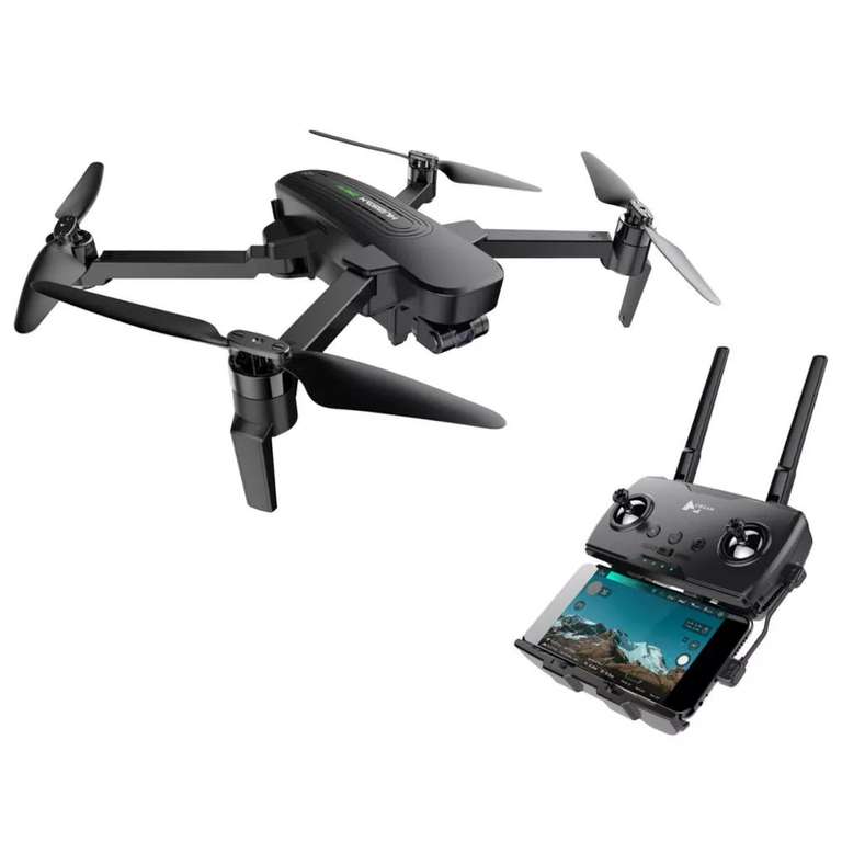 Drone Hubsan ZINO PRO GPS 5G WiFi 4KM FPV avec caméra 4K stabilisée 3 axes  (1 batterie, sans sac de transport)