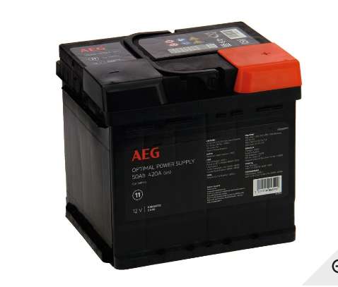 50% de réduction immédiate sur les batteries auto AEG
