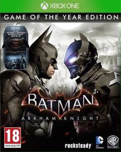 Batman Arkham Knight Goty sur Xbox One