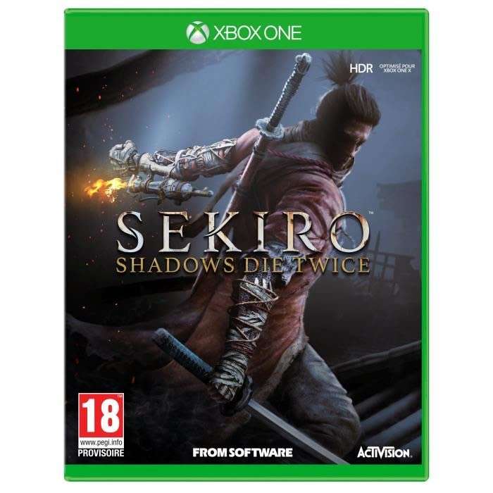 Sekiro : Shadows Die Twice sur Xbox One (29.99€ via le code RAKUTEN5)