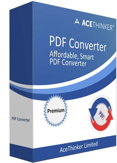 Logiciel Acethinker PDF Converter PRO - utilitaires PDF Gratuit, Licence 1 an (Dématérialisé)