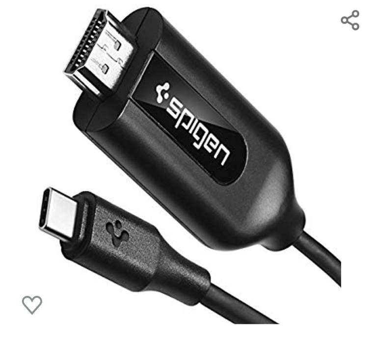 Câble USB Type C 3.0 vers HDMI Spigen - 2m (vendeur tiers)