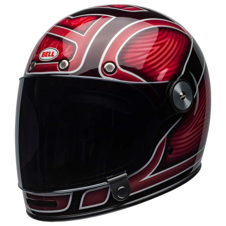 Sélection de Casque Bell Bullitt en promotion - Ex: Casque Moto Bell Bullitt Se Helmet - Ryder Gloss Red