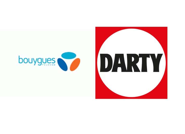 Jusqu'à 100€ offerts en bon d'achat Darty pour la souscription d'une Bbox de Bouygues Telecom