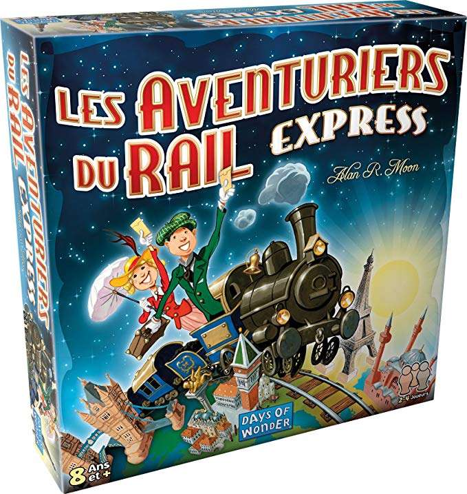 Jeu de société Days of Wonder Les Aventuriers du Rail Express (via 4.18€ sur la carte de fidélité)