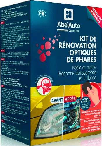 Kit rénovation optique phares "Abel auto"