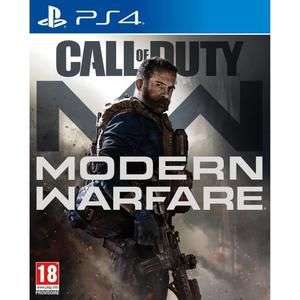 [Précommande - CDAV] Call of Duty Modern Warfare sur Xbox One ou PS4 + 15€ en bon d'achat