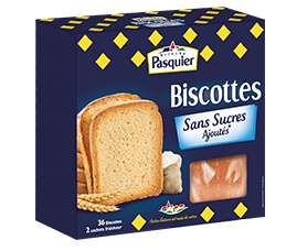 Biscotte sans sucre ajouté brioche Pasquier 300g (via 0.50€ sur le compte fidélité + 0.60€ Shopmium) - Nancy (54)