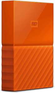Disque dur externe portable 2.5" WD My Passport 1To USB 3.0 - Orange