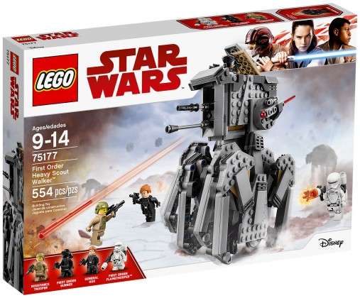 Jeu de construction Lego Star Wars : First Order Heavy Scout Walker n°75177