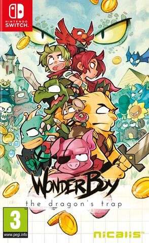 Wonder Boy The Dragon's Trap sur PS4 / Switch