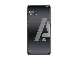 Smartphone 6.7" Samsung Galaxy A80 + Coque Samsung offerte (via 100€ reprise de votre ancien téléphone)