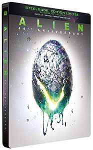Coffret Blu-ray 4K Ultra HD + Blu-ray Alien - SteelBook 40ème Anniversaire (2 disques)