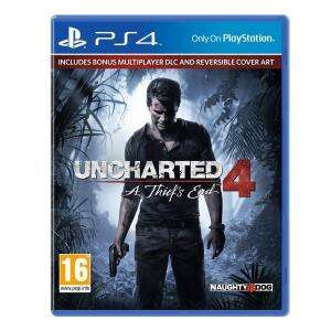 Jeu Uncharted 4 sur PS4  (via l'application mobile)