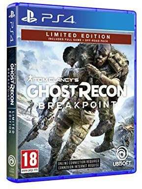 Tom Clancy's Ghost Recon Breakpoint Edition Limitée sur PS4 - Import UK (Frais de port inclus)