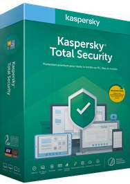 Licence pour l'antivirus Kaspersky Total Security 2019 - 1 an (1 Appareil - Dématérialisé)