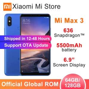 Smartphone 6.9" Xiaomi MI Max 3- RAM 4Go, 64Go