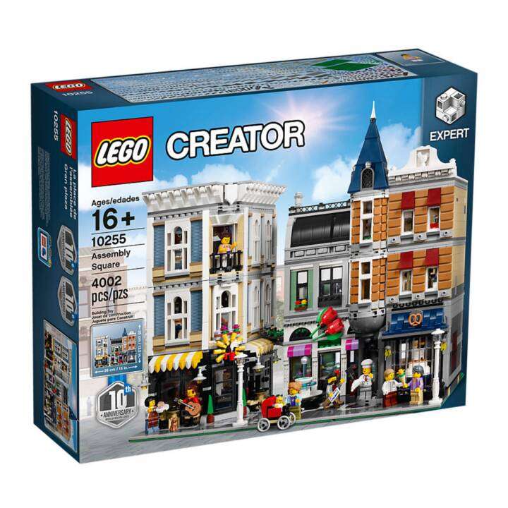 Jouet Lego Creator 10255  - La place de l'assemblée (frontaliers suisses)