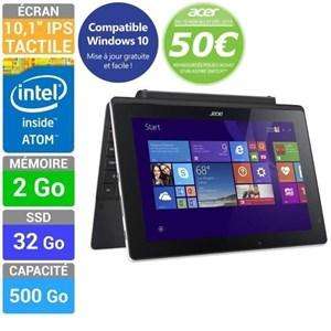 Tablette Acer Switch SW3-013-11YM - Atom Z3735F, 2 Go de Ram, 32 Go SSD