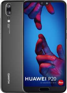 Smartphone 5.8" Huawei P20 - full HD+, Kirin 970, 4 Go de RAM, 128 Go, noir