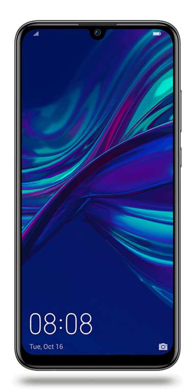 Smartphone 6.21" Huawei P Smart 2019 - full HD+, Kirin 710, 3 Go de RAM, 64 Go, bleu ou noir (via ODR de 30€)