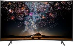 TV 65" Samsung UE65RU7305 - 4K UHD, HDR 10+, Incurvé, 1500 PQI, PurColor, Smart TV (Via ODR de 100€)