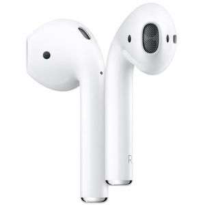 Écouteurs sans fil Apple AirPods 2 avec Boîtier de charge filaire (126,89€ avec le code RAKUTEN15 + 6.34€ en SuperPoints)