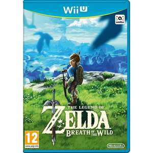 The Legend of Zelda: Breath of the Wild sur Wii U (via 44.79€ sur la carte de fidélité)
