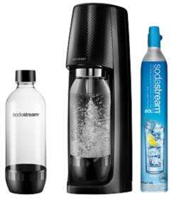 Machine à gazéifier Sodastream Spirit + Cylindre Co2 + 1 bouteille de gaz (via BDR et ODR de 20€) - Dans une sélection de magasins