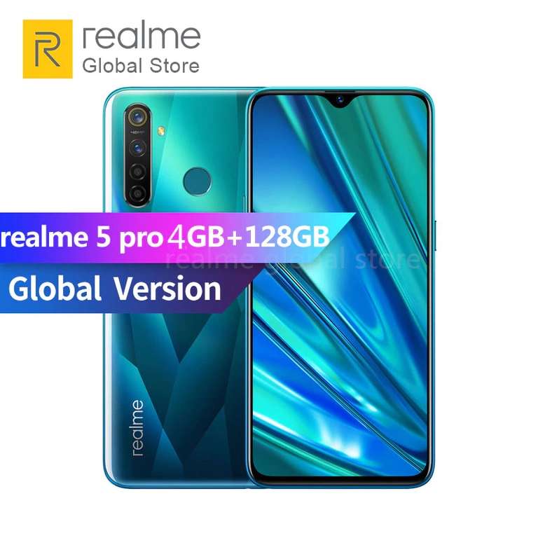 Smartphone 6.3" Realme 5 Pro - 128 Go, version Global