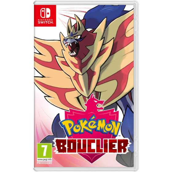 Pokémon Bouclier sur Nintendo Switch (35.99€ avec le code WELCOME19)