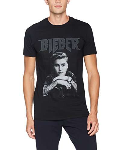 [Panier Plus] Tee-shirt Fabtastics Justin Bieber - blanc ou noir (tailles XL ou XXL)