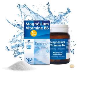 1 Boite de magnésium et Vitamine B6 + plaid en cadeau