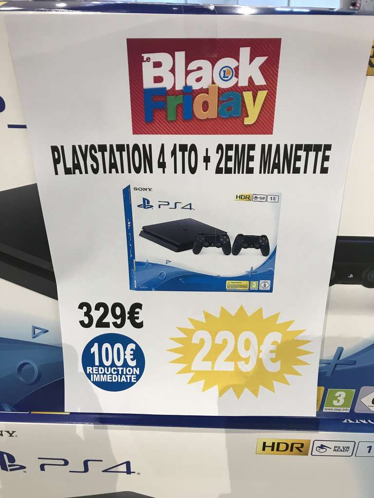 Console Sony PlayStation 4 1 To + 2ème manette - Bellerive-sur-Allier (03)