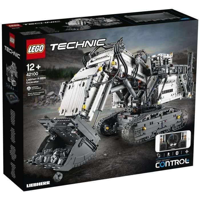 Lego Technics 42100 - Pelleteuse Liebherr R 9800 (Via 30% sur Carte Fidélité) - Reze (44)