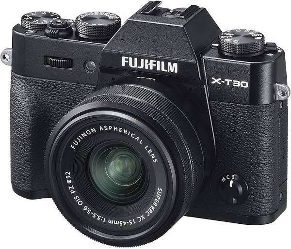 Appareil Photo Numérique Fujifilm X-T30 Argent + Objectif 15-45mm PZ Noir (Via ODR de 160€ - 639€ avec le code BF12100)