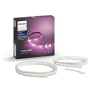 Pack Ruban LED connecté Philips Hue Lightstrip Plus White and Color Ambiance - 2m + 1m