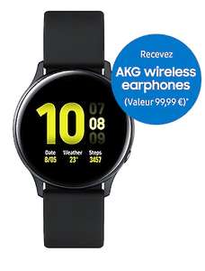 Montre Connectée Galaxy Watch Active2 (44mm) + écouteurs sans fil AKG Y100 Bluetooth