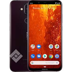 Smartphone Nokia 8.1 6.18'' 64go 4go RAM Android One (Frontaliers belge)