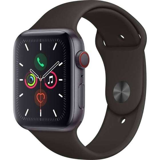 Montre connectée Apple watch series 5 - 44mm - GPS + Cellular (480€avec le code BF12100)