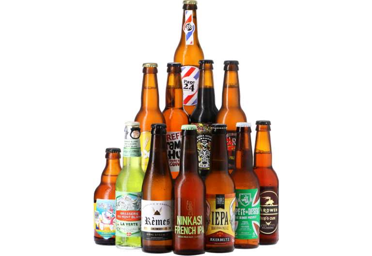 Jusqu'à 60% de réduction sur une sélection de bières bouteilles - Ex : Assortiment 12 Bières Cocorico