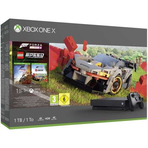 [Adhérents] Sélection de Xbox One X (1 To) en promotion - Ex : Xbox One X + Forza Horizon 4 + Lego Speed Champions (+ 100€ en fidélité)