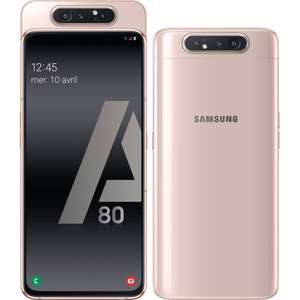 Smartphone 6.7" Samsung Galaxy A80 - 128 Go, Or/Rose (Vendeur Tiers)