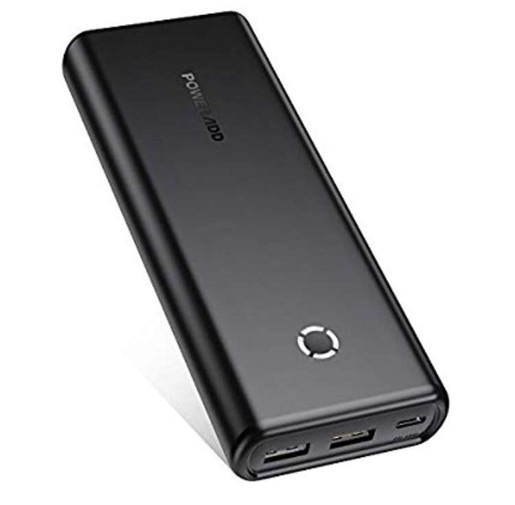 Batterie Externe Poweradd PowerDelivery 18W |20.000mAh|USB-C/USB-A|Charge Rapide PD3.0/QC3.0|Câble 2 en 1 Inclus|(Via Coupon-Vendeur tiers)