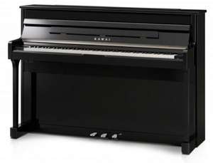 Piano droit numérique Kawai CS11 avec mécanisme Grand Feel II - Noir laqué